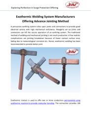 Exothermic Welding System Manufacturers .pdf