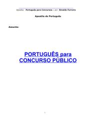 Apostila De Portugues - Portugues Para Concurso Publico.pdf
