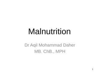 12 Malnutrition.ppt