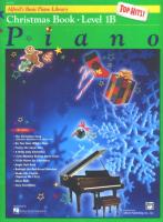 PIANO - alfred's basic piano library - christmas book level 1b.pdf