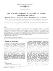 Beulens et al 2005 - Food safety and transparency in food chains and networks.pdf