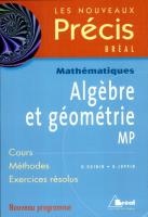 précis algèbre et géométrie MP.pdf