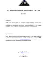 VIP Bar Events’ Professional Bartending & Event Bar.pdf