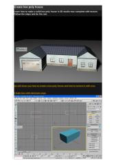 Create low poly house project.docx